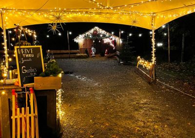 Drive-thru-tent-Restaurant-Het-Nieuwe-Jachthuis-Hoog-Soeren NL tenten kerst